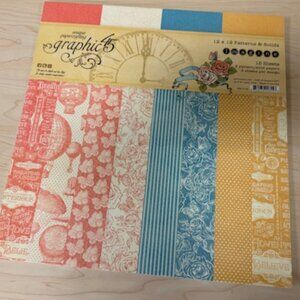 NWT Deluxe Set of Graphic 45 Imagine Paper Collection